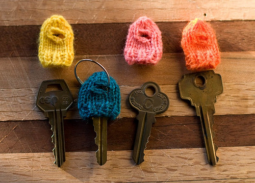 Too Cute Little Knit Key Cozies