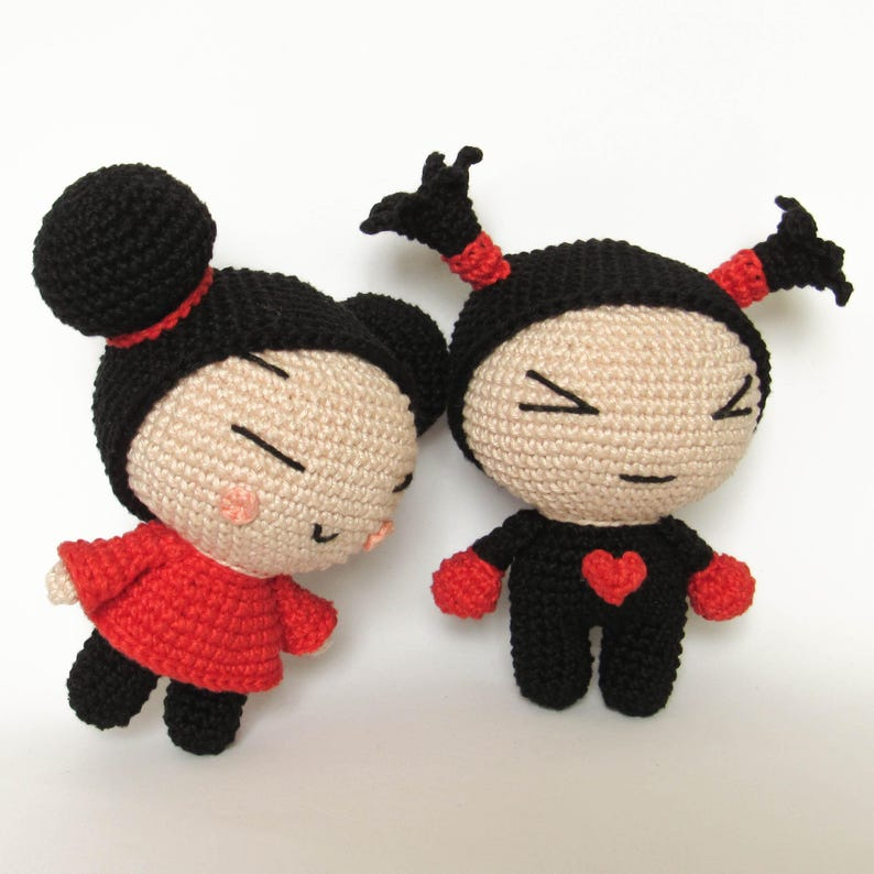 Adorable Pucca & Garu Amigurumi Pattern