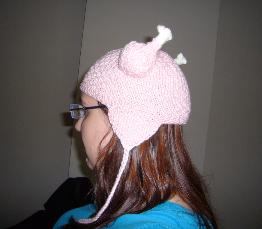 She Knit a Viking Chicken Hat