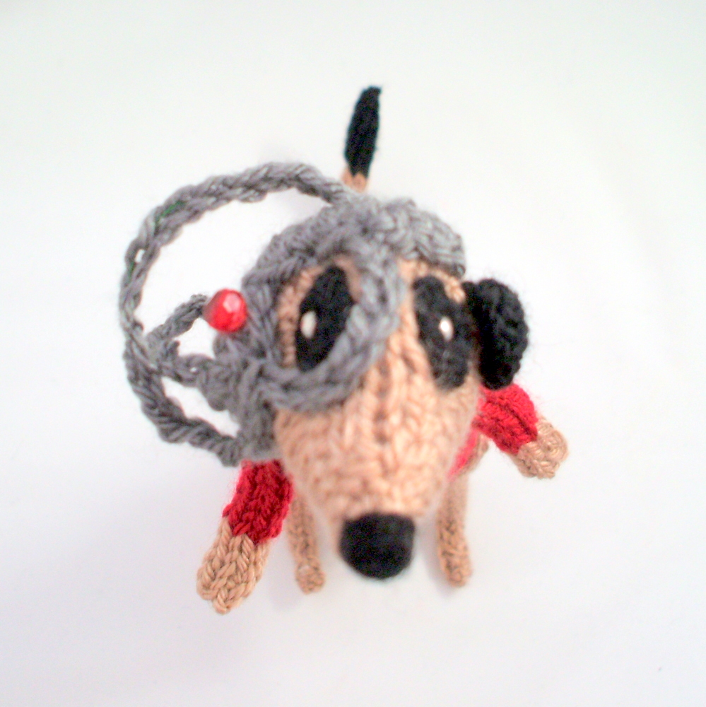 She Knit a Locutus of Borg Meerkat!