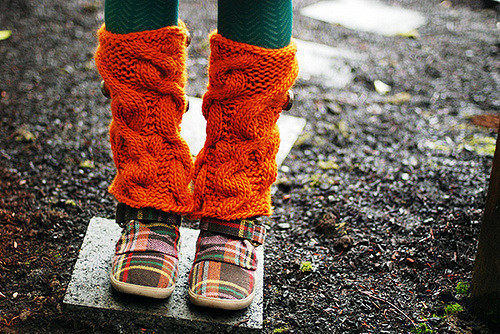 Twisted Ankles, A Unique Take on Legwarmers! Knit Pattern By Lee Meredith