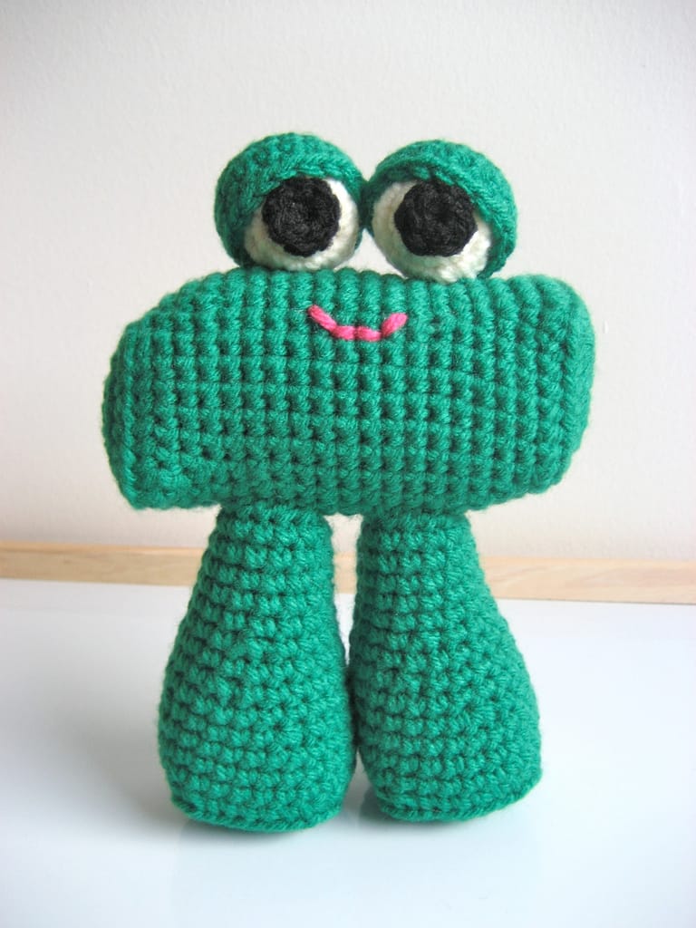 She Made A Crochet Pi Guy!