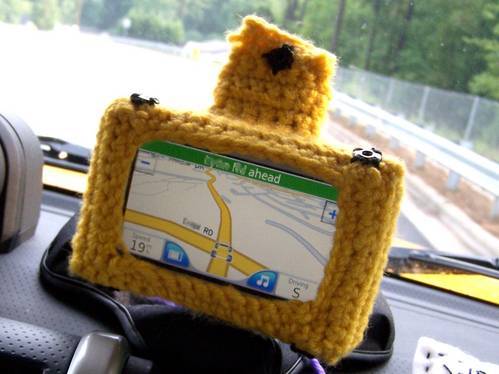 You Are Here ... Crochet a Fun GPS Cozy!