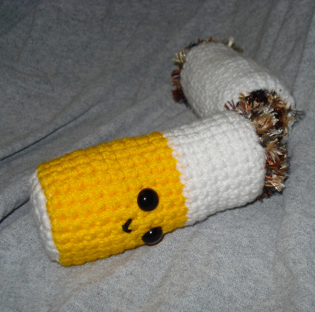 Winston the Broke Smoke Amigurumi