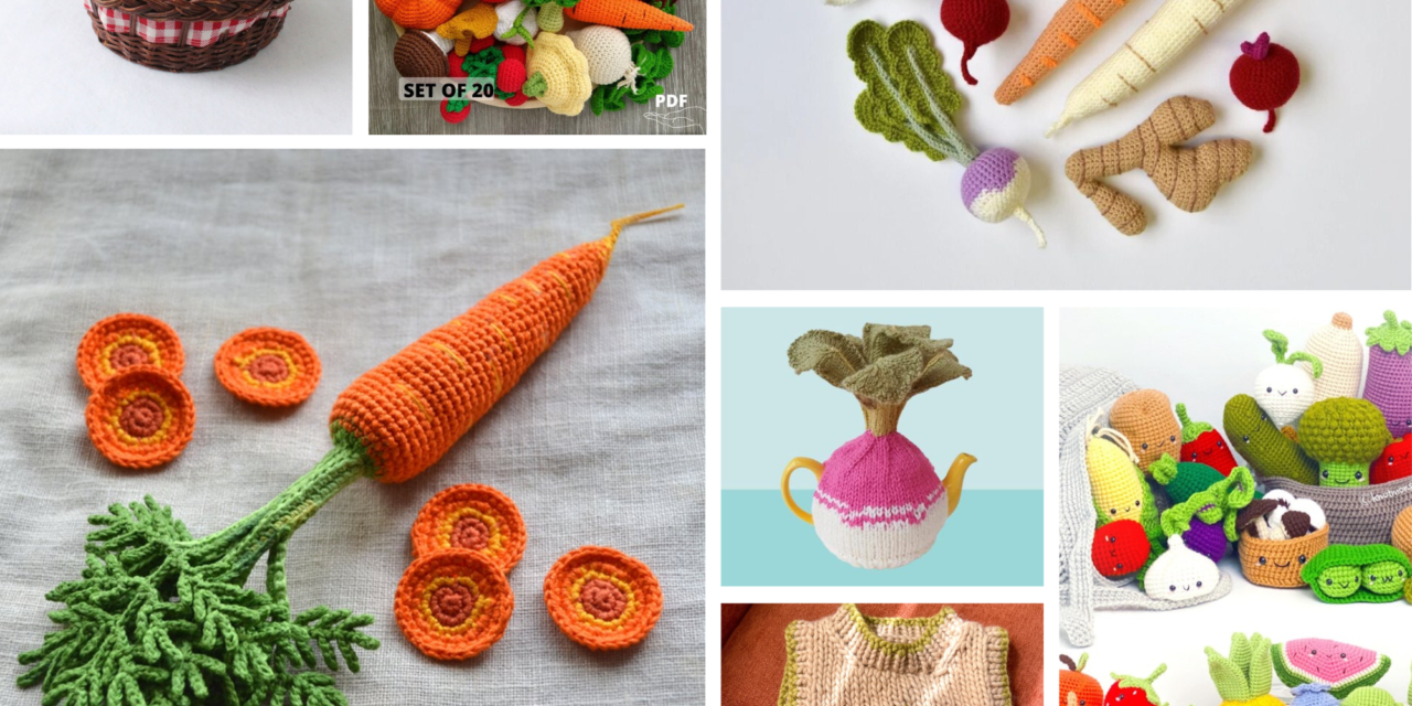 Kale Yeah! The Best Fruit & Vegetable Knit & Crochet Patterns 🥦🧶