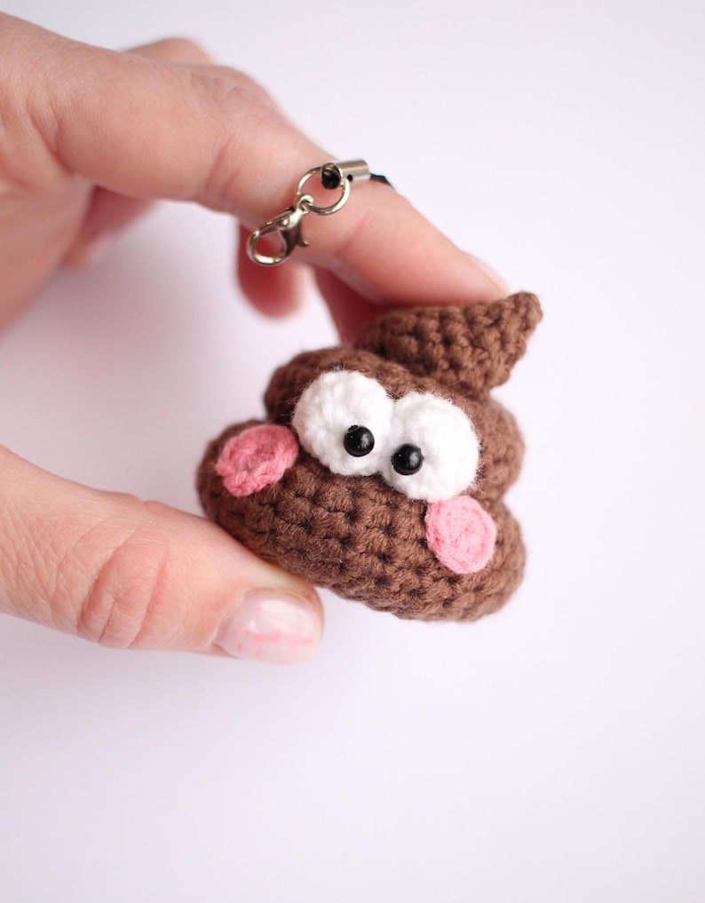 Crochet Poop Emoji Pattern