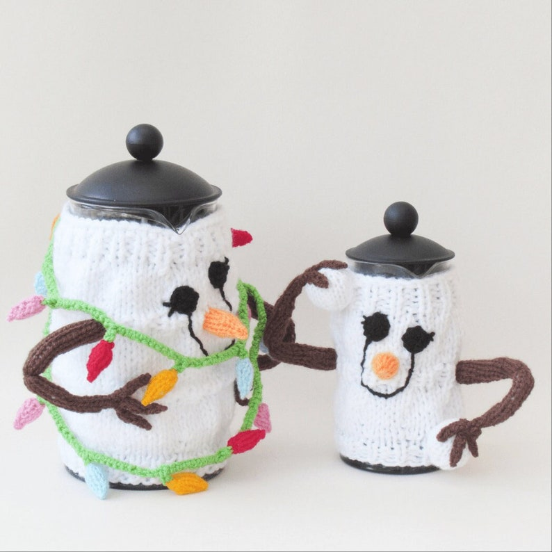 Keep Your Coffee Hot: Five French Press Cozy Patterns For Knitters & Crocheters