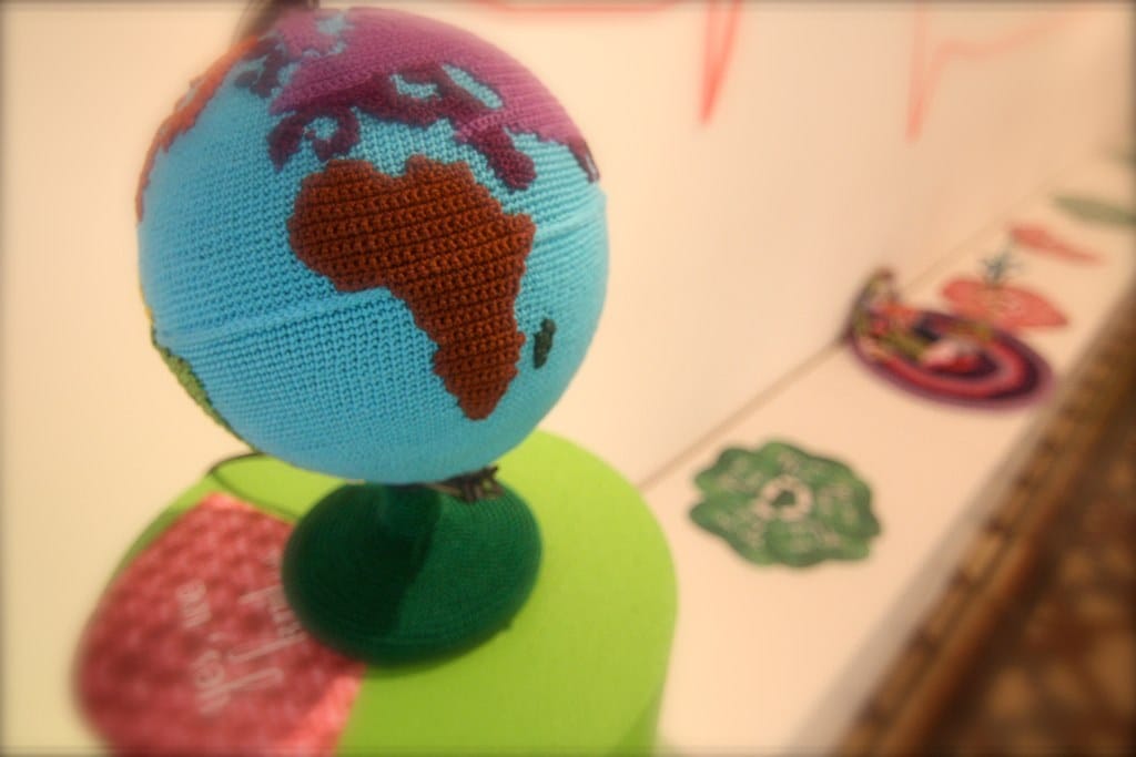 Look At This Awesome Crochet Globe!