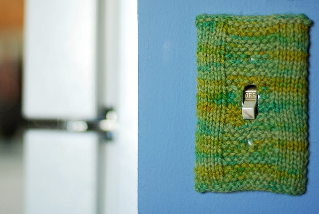 Knit a Light-Switch Cover, Designed By Lee Meredith