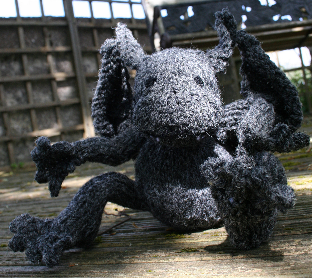 Gayle Knit a Gargoyle!