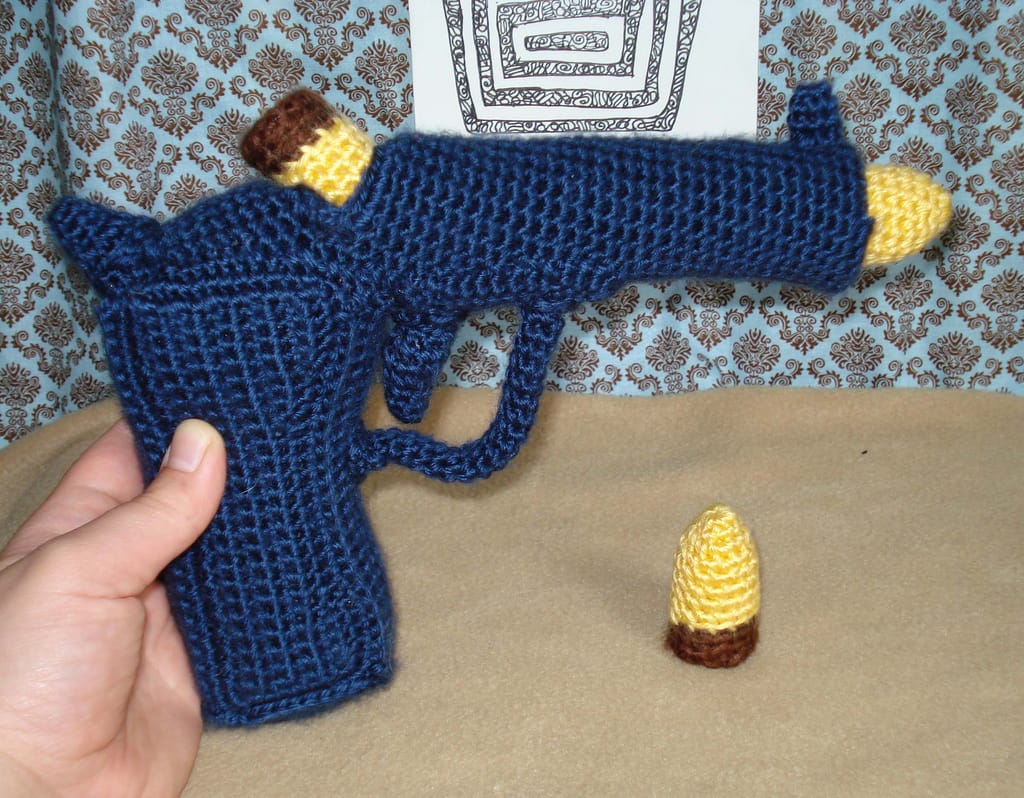 Crochet Fuz Pistol For Plush Team Call Of Duty Weapons Challenge