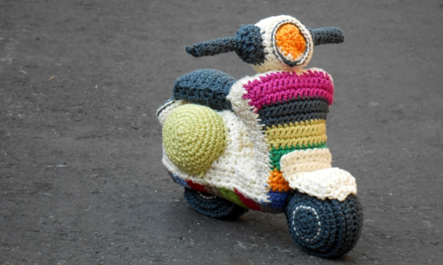 Vespa Vibes: A Pattern for Knitters AND Crocheters