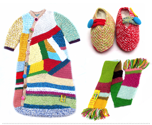Crochet Colorful Sleep Sack and More Ideas for Handmade Baby Gifts!