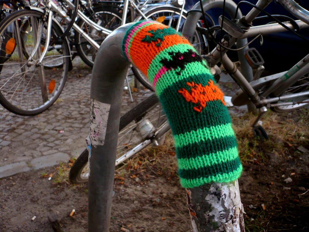 The Day The Space Invaders Turned Into Yarn Bombers