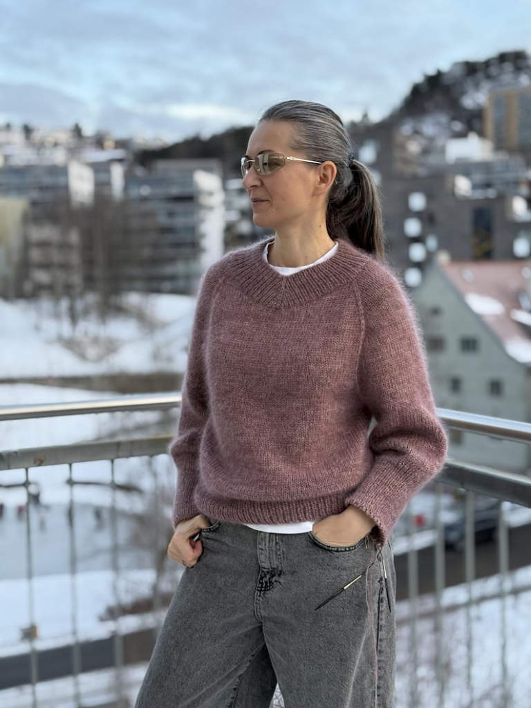 knitting patterns designed by Olga Smith #knitting
