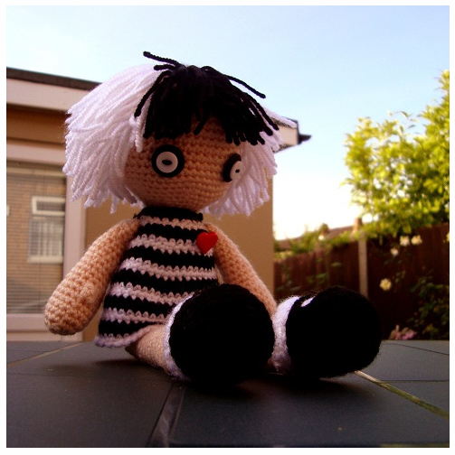Emo Hair Amigurumi