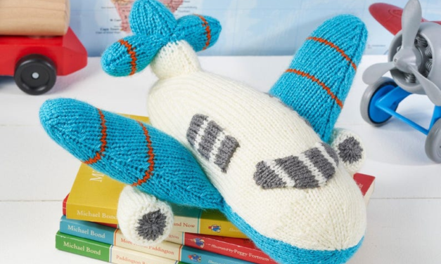 Adorable Airplane Amigurumi For Knitters & More!