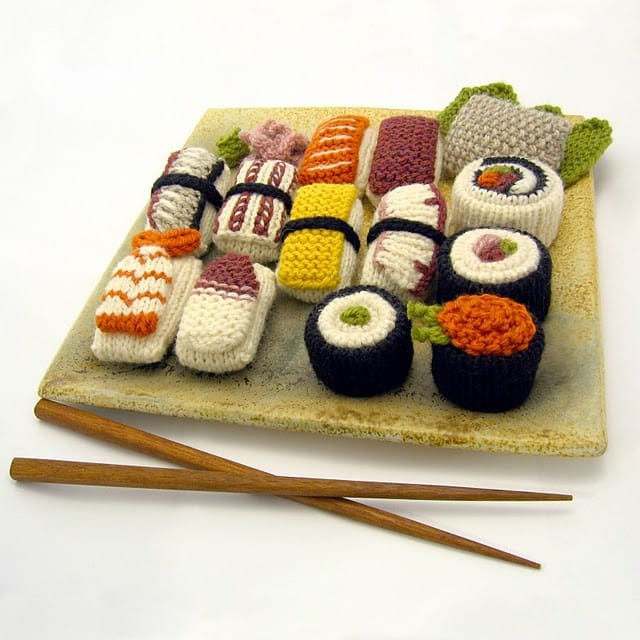 Knit a Sushi Set – Over a Dozen of Your Favorites!