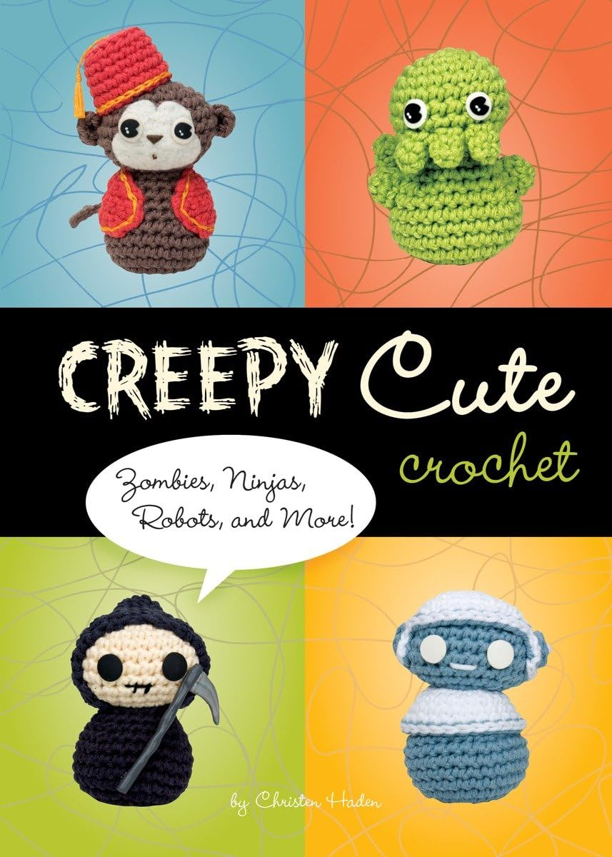 Grim Reaper Amigurumi and More From Creepy Cute Crochet
