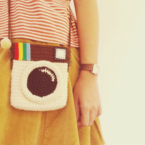 Instagram-Inspired Crochet Purse