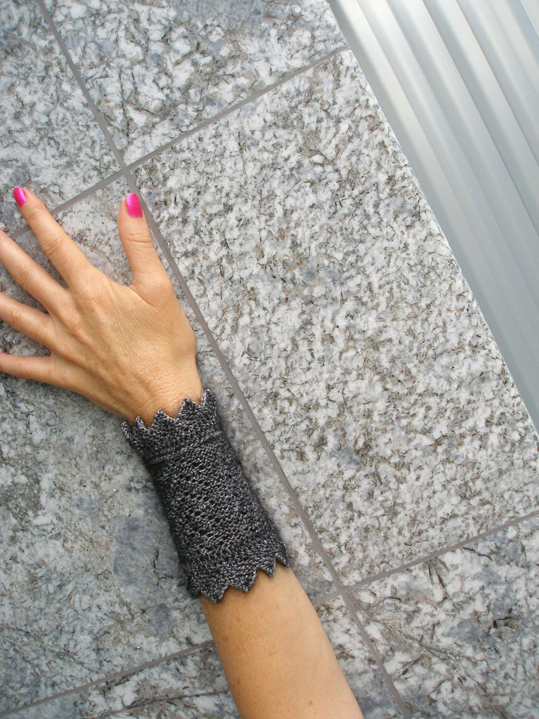 Referring To Her Sister's Knitting She Asked, 'But When Will You Wear Them?'