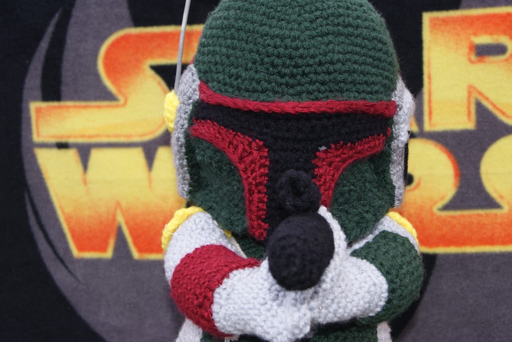 She Crocheted a Boba Fett Amigurumi!