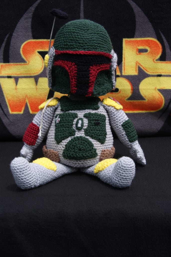 She Crocheted a Boba Fett Amigurumi!