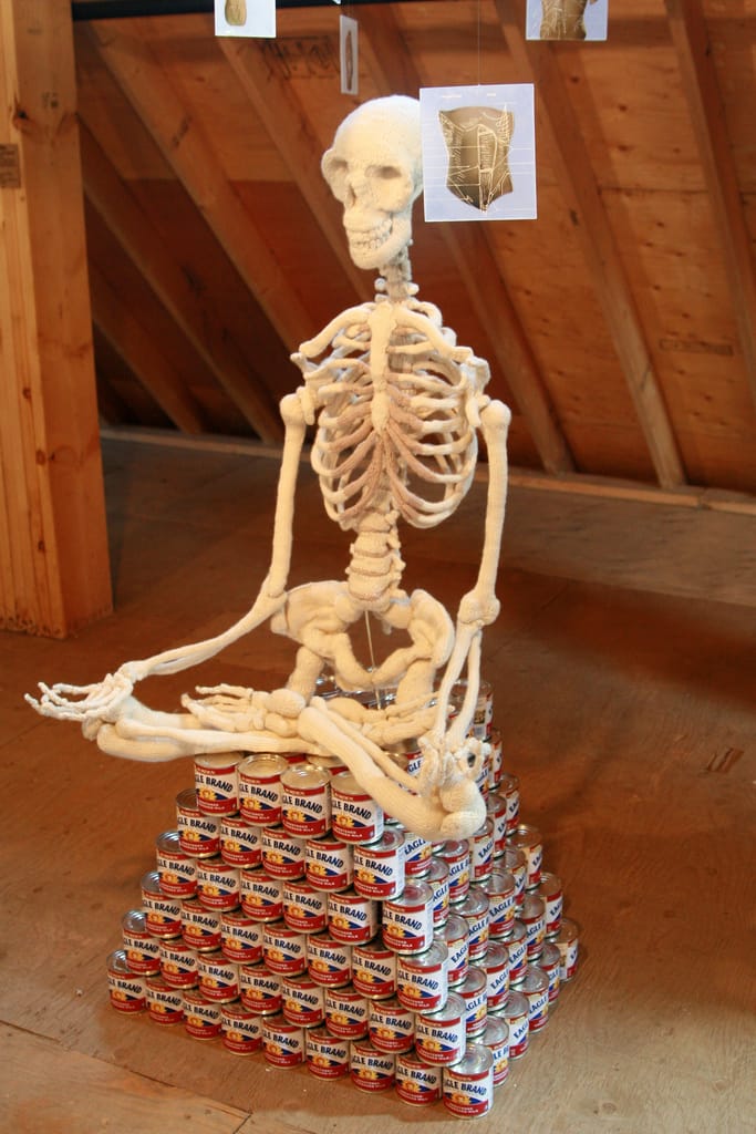 Amazing Knitted Skeleton By Ben Cuevas