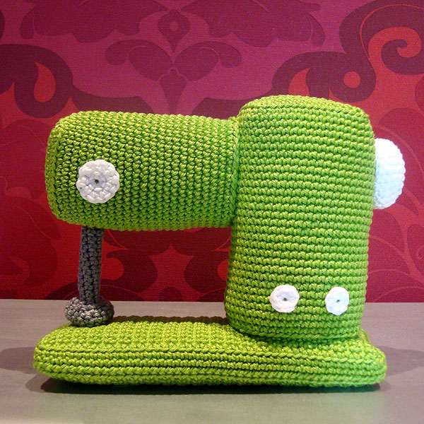 Crochet Sewing Machine Amigurumi KnitHacker
