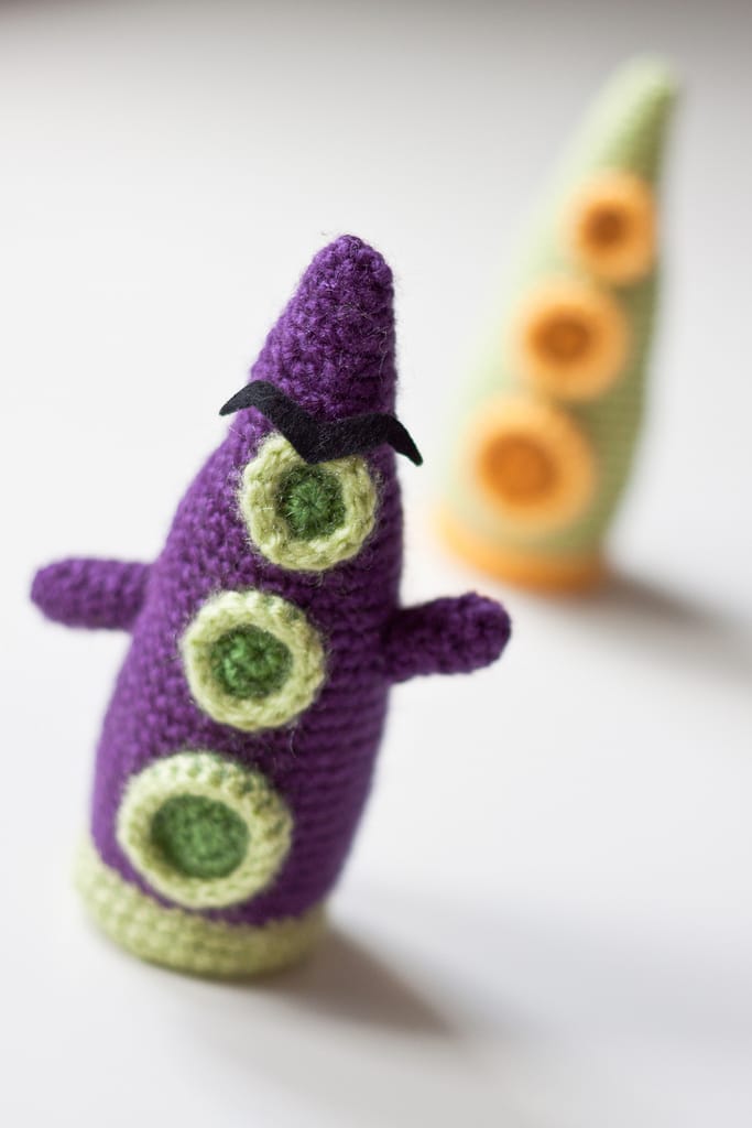 She Crocheted a Day of the Tentacle Amigurumi!