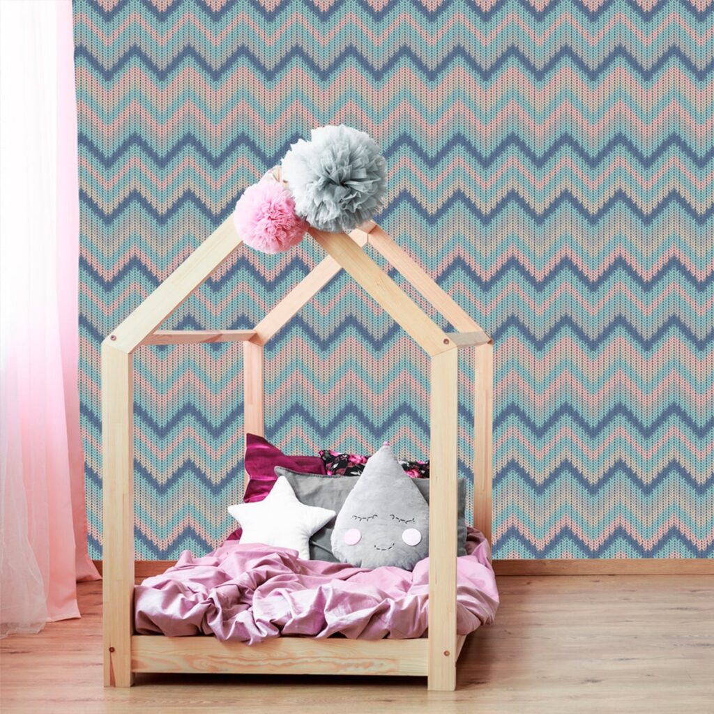 Dear 'Knitted' Wallpaper, You Look Fabulous and I Want YOU In My House NOW!