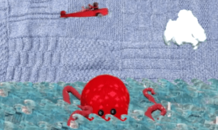 The Little Red Plane – A Short Stop-Motion Adventure Made of Yarn