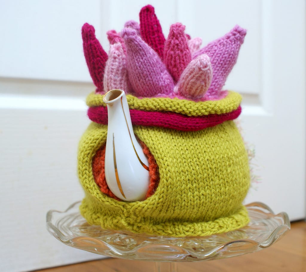 She Knit a Vagina Dentata Tea Cosy