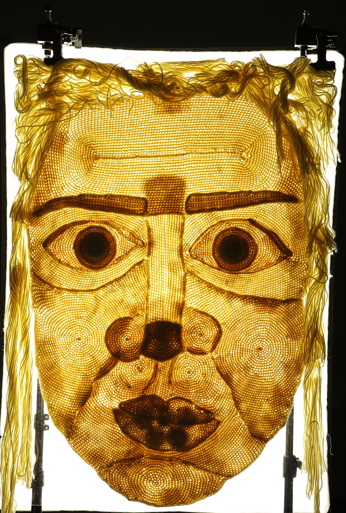 An Experimental Self-Portrait In Yarn: 