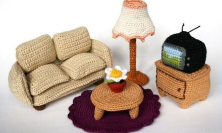 Get The Patterns To Crochet These Iconic Miniature Furniture Pieces!