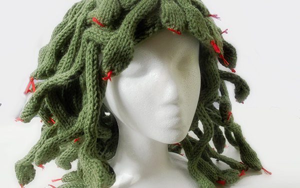Knit This Medusa Headpiece and Easily Turn Enemies To Stone – FREE PATTERN