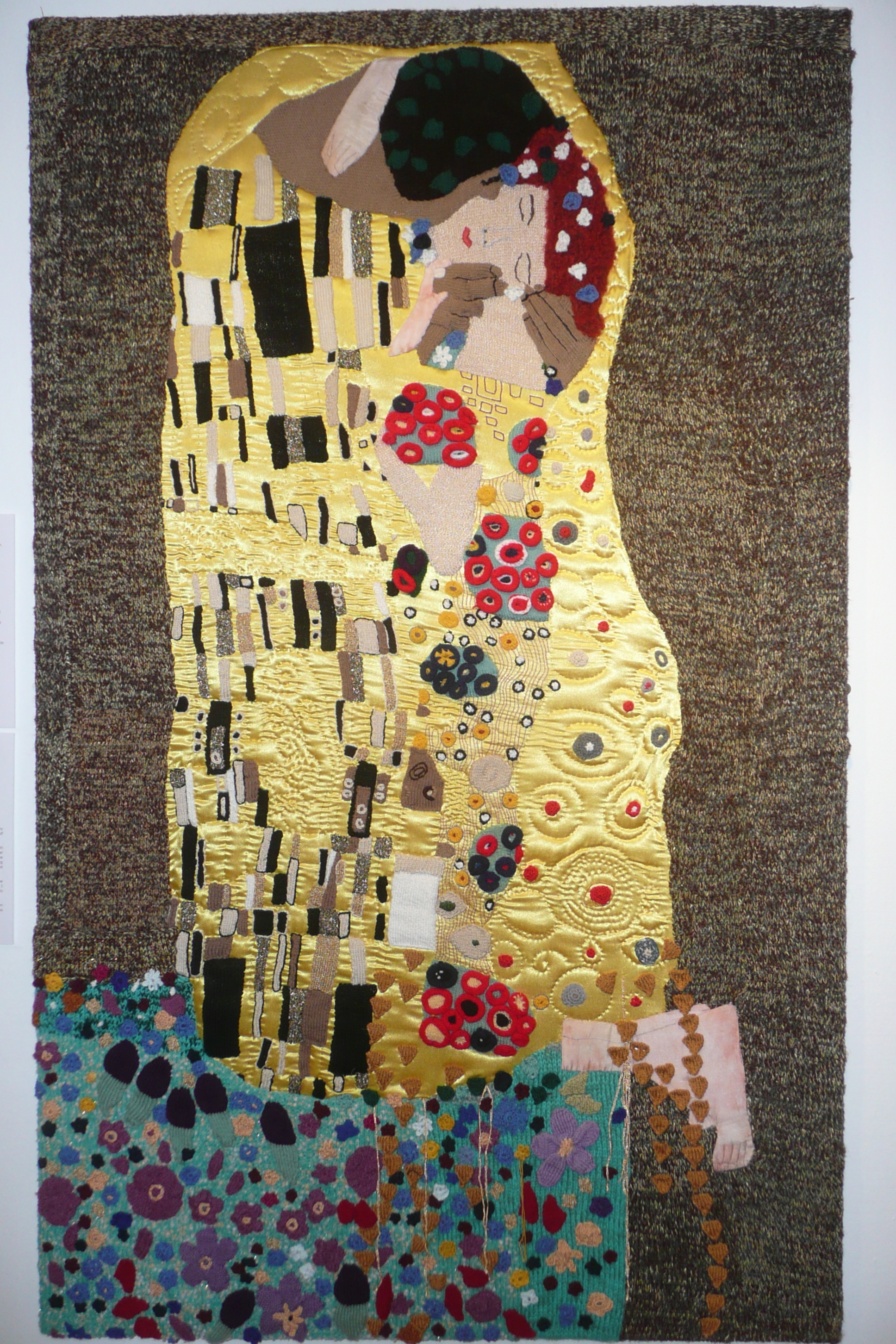 Knitted Paintings! Picasso, Klimt & More!