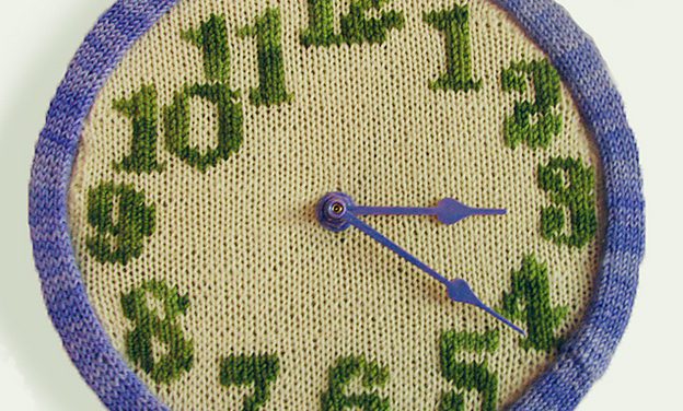 Time To Knit … Knit a Clock That Is! Get the Pattern, FREE!