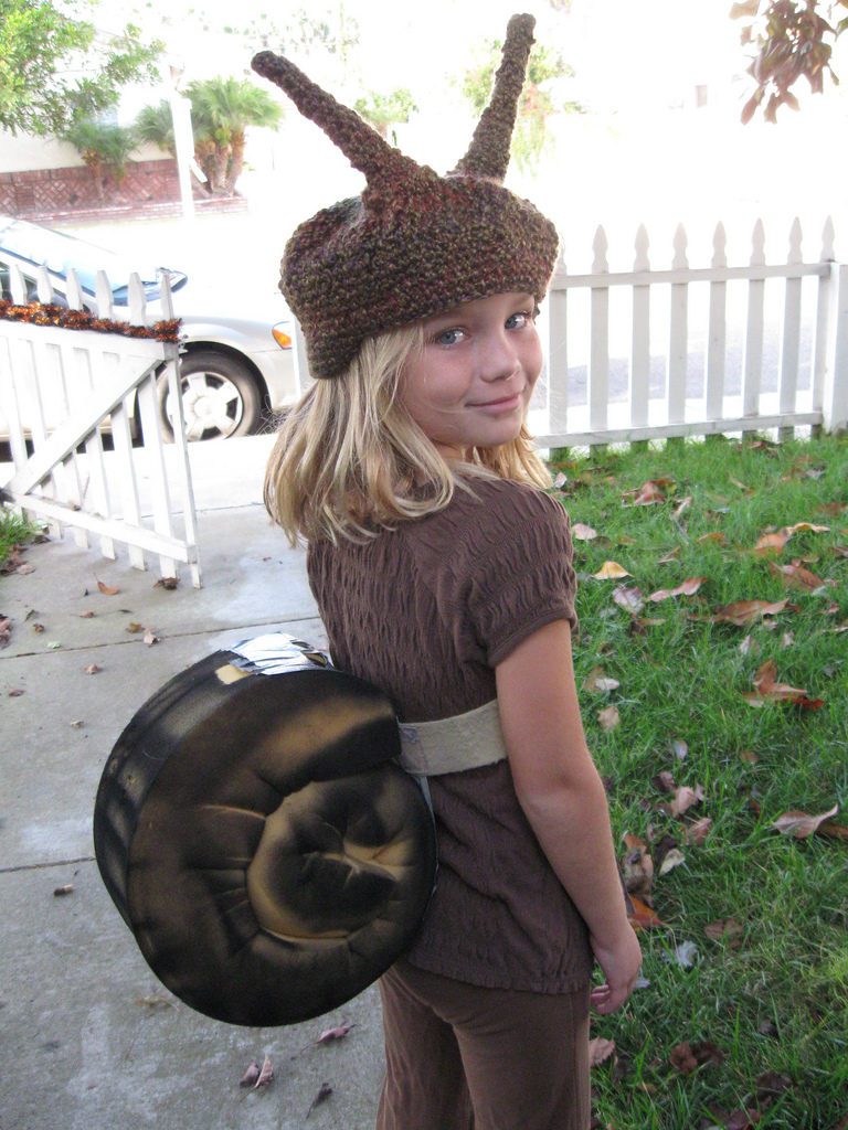 Award-Winning Crochet Snail Costume By Dr. Penny Richards