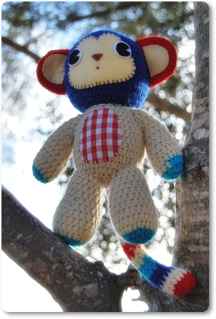 Cute Crochet Smonkey by De Estraperlo