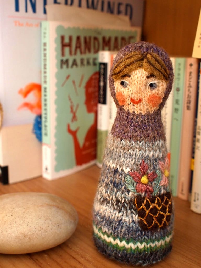 Knitted Matryoshka Doll
