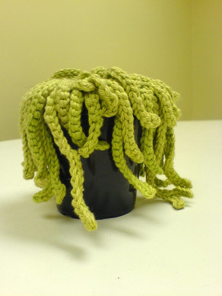 He Crocheted a Donkey's Tail!