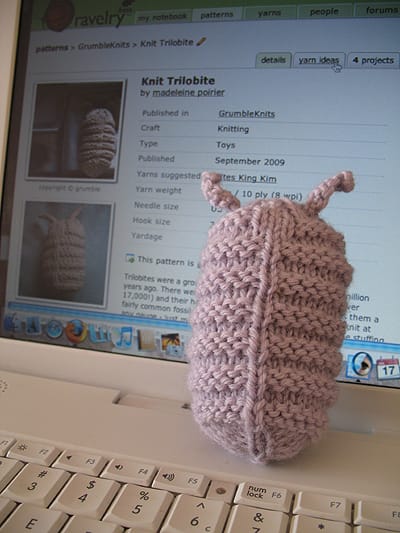 Knit a Trilobite!