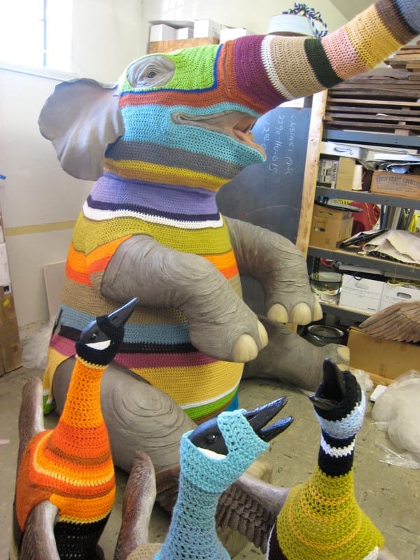 Elaine Bradford's 'Sweatered Elephant' Project