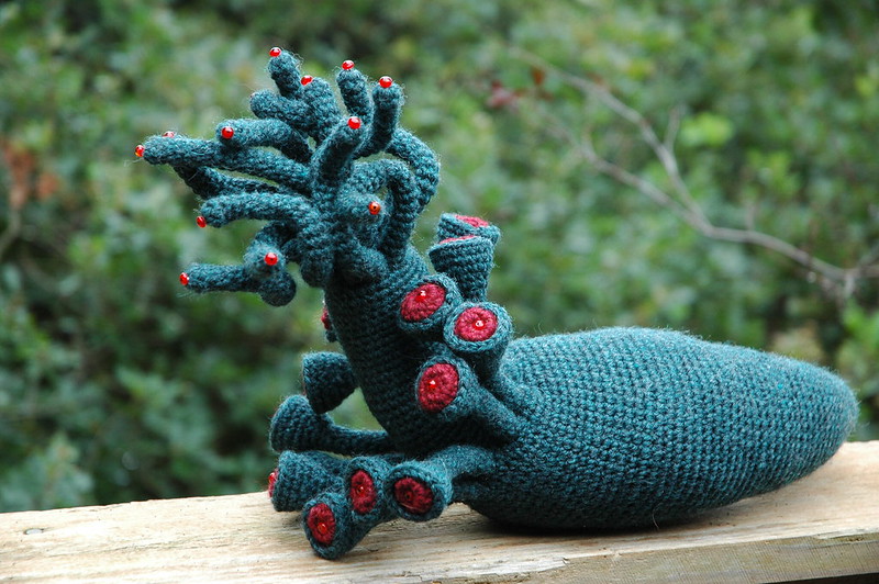Incredible Crochet Shoggoth by Lucy Bad Dog
