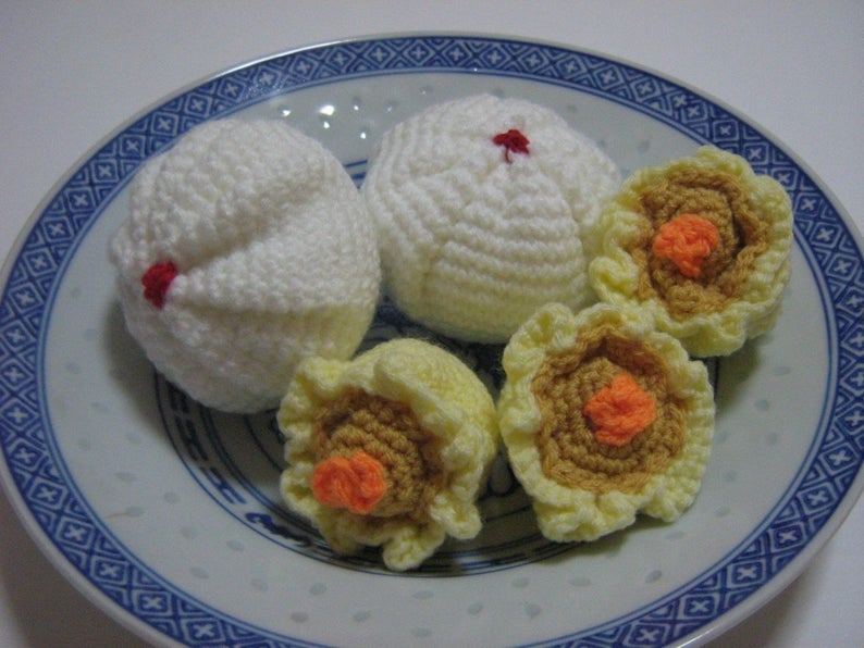 Crochet Amigurumi Dim Sum ... Yum! #crochet #playfood #foodie #amigurumi