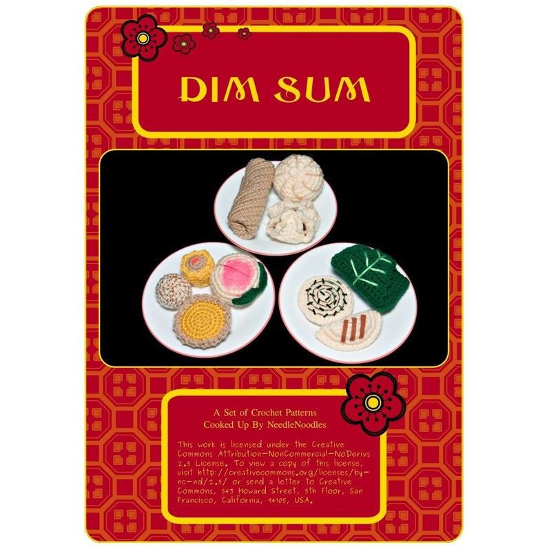 Crochet Amigurumi Dim Sum ... Yum! #crochet #playfood #foodie #amigurumi