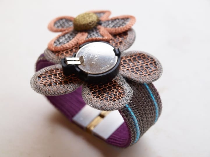 EL Wire Bracelet ... It's Wearable Electronic Art!