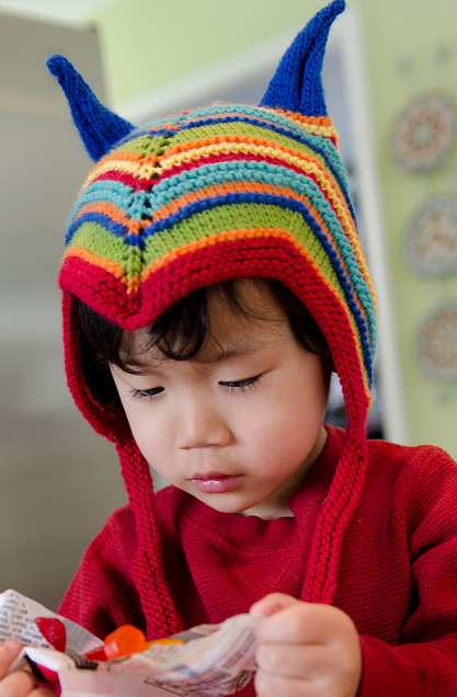 Look At The Hat Mama Knit!