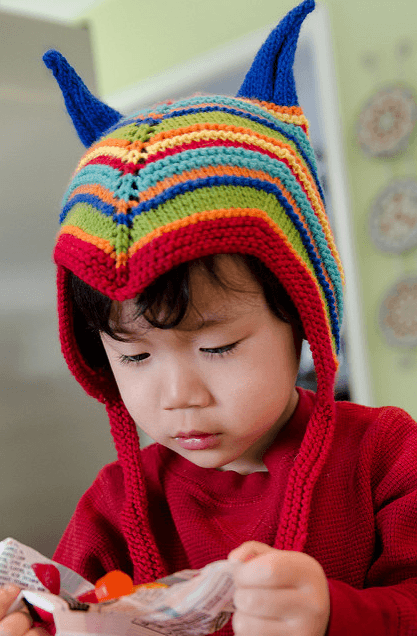 Look At The Hat Mama Knit!